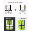 Custom High Visible Safety Reflective Vest